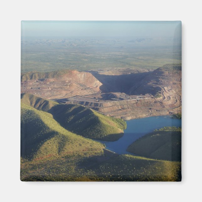 Argyle-Diamantenmine Magnet (Vorne)