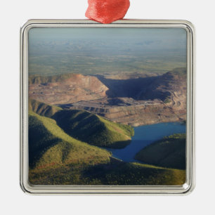 Argyle-Diamantenmine Silbernes Ornament