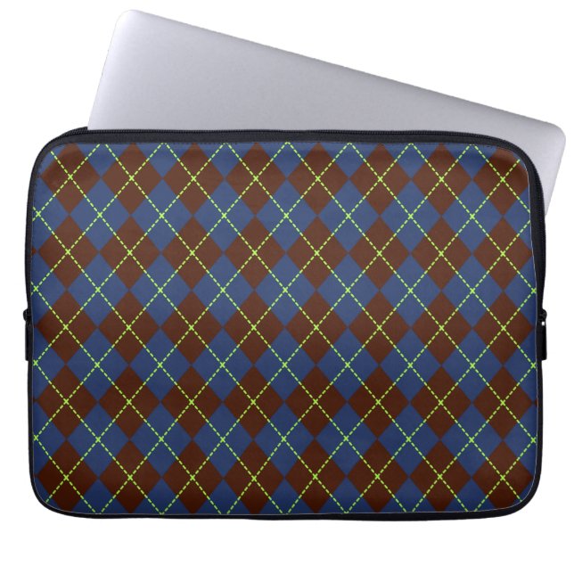Argyle-Laptoptasche Laptopschutzhülle (Vorderseite)