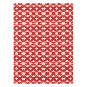 Argyle, rot weiß rosa Valentinstag  Tischdecke