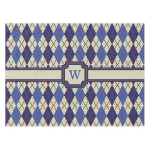 Argyle-Tischdecke aus Blaubeer-Scone Tischdecke