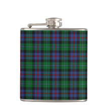 Argyll District Tartan Hip Flask