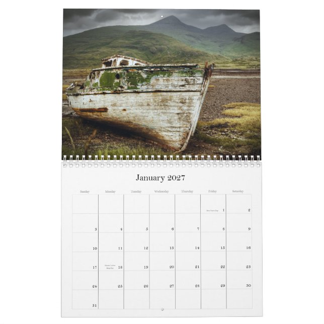 Argyll u. Hinterkanten-Kalender Kalender (Jan 2027)