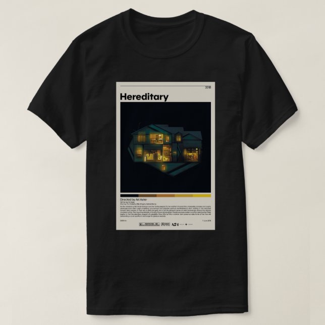 Ari Aster, Minimalistisch Movie Poster, VI T-Shirt (Design vorne)