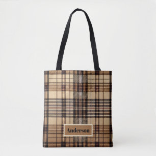 Aria Grace Kamel-Erbe Britisches Tartan mit Namen