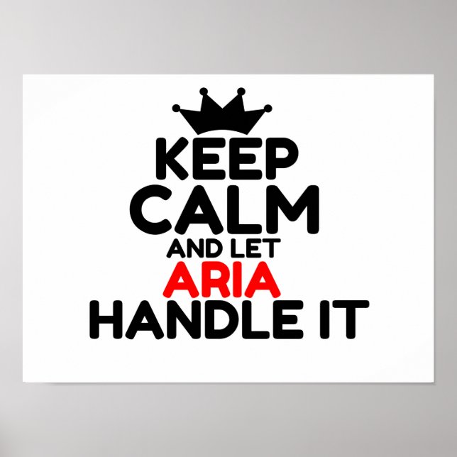 ARIA POSTER (Vorne)