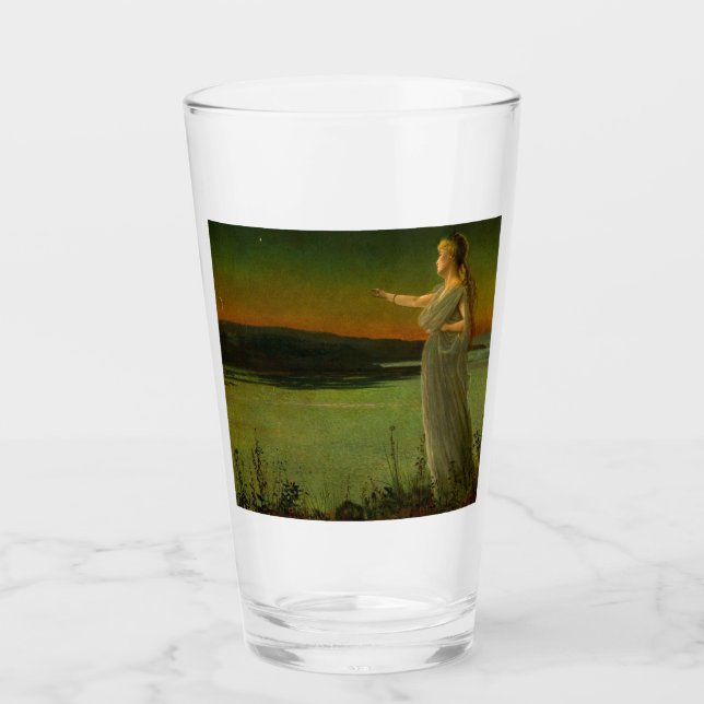 Ariadne bei Naxos John Atkinson Grimshaw Glas (Vorderseite)