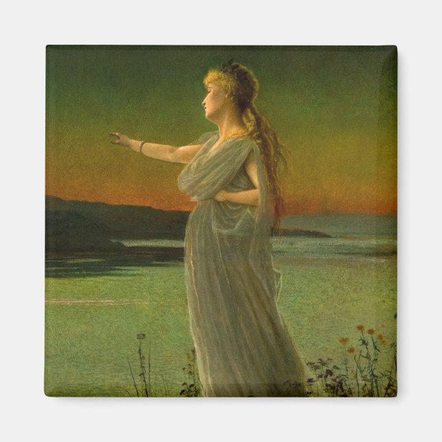 Ariadne bei Naxos John Atkinson Grimshaw Magnet (Vorne)