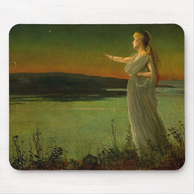 Ariadne bei Naxos John Atkinson Grimshaw Mousepad (Vorne)