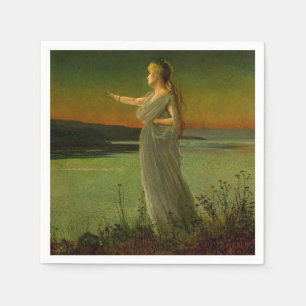Ariadne bei Naxos John Atkinson Grimshaw Serviette