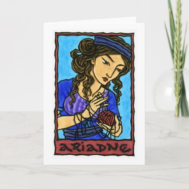 Ariadne Greeting Card Karte (Vorderseite)