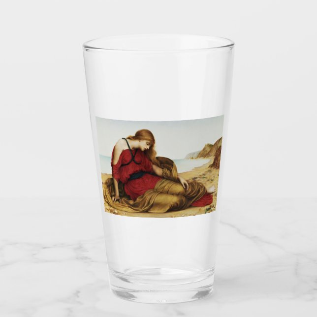 Ariadne in Naxos (klassischer griechischer Mythos) Glas (Vorderseite)