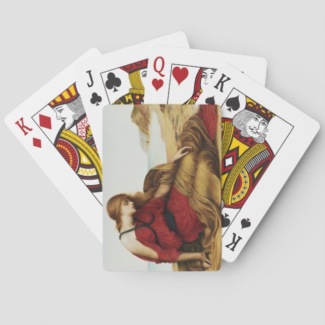 Ariadne in Naxos (klassischer griechischer Mythos) Spielkarten (Rückseite)