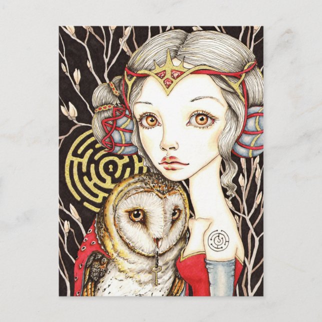 Ariadne Postkarte (Vorderseite)