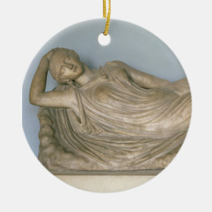 Ariadne schlafend, Hellenistic von Alexandria, 2. Keramik Ornament