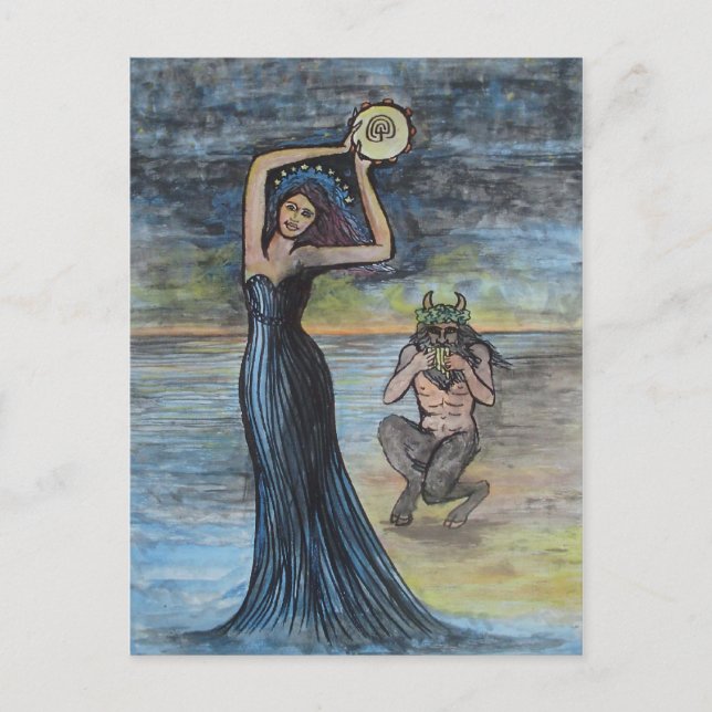 Ariadne und Dionysus Postkarte (Vorderseite)