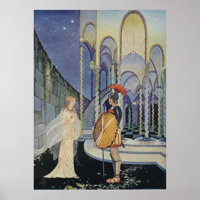 Ariadne und Theseus Poster (Vorne)