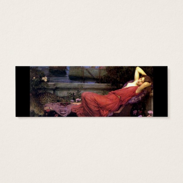 Ariadne von John Waterhouse (Rückseite)