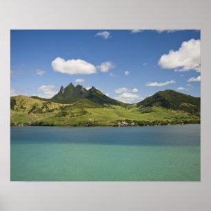 Ariale Sicht auf den Löwenberg, Südosten Poster