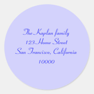 Ariana Bat Mitzvah Umschlag Aufkleber