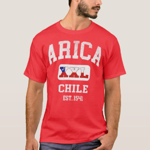 Arica Chile XXL Athletic Design T-Shirt