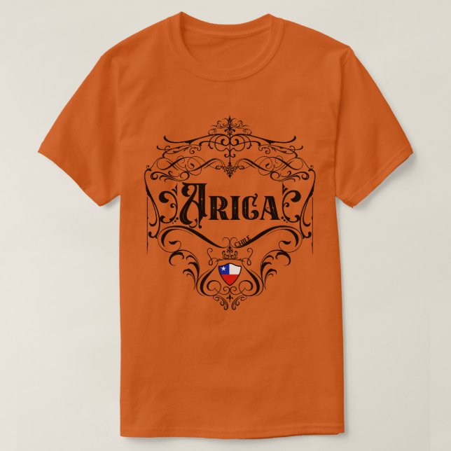 Arica Vintages Design T-Shirt (Design vorne)