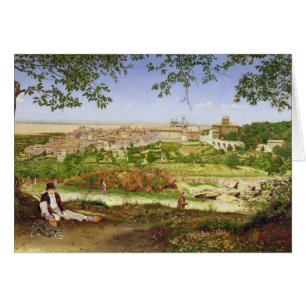 Ariccia, Italien, 1860 (Öl auf Platte)