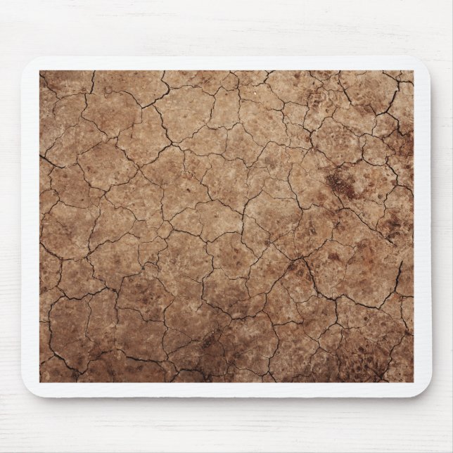 Arid Dry Cracked Earth Mousepad (Vorne)