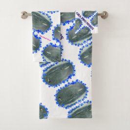 Ariel Archangel's POLAR BEARS Badhandtuch Set