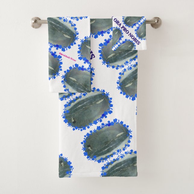 Ariel Archangel's POLAR BEARS Badhandtuch Set (Insitu)