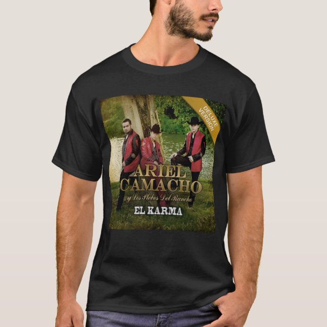 Ariel Camacho - El Karma album 2014 T-Shirt (Vorderseite)
