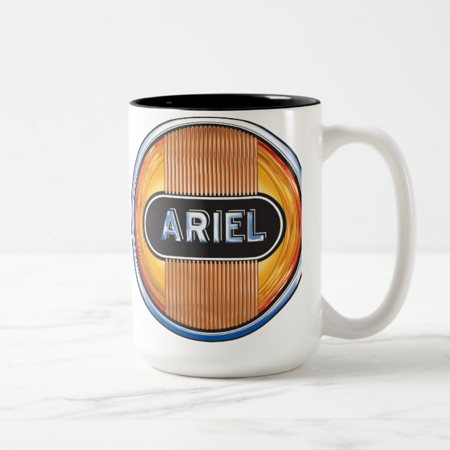 Ariel Motorcycle of britain Zweifarbige Tasse (Rechts)