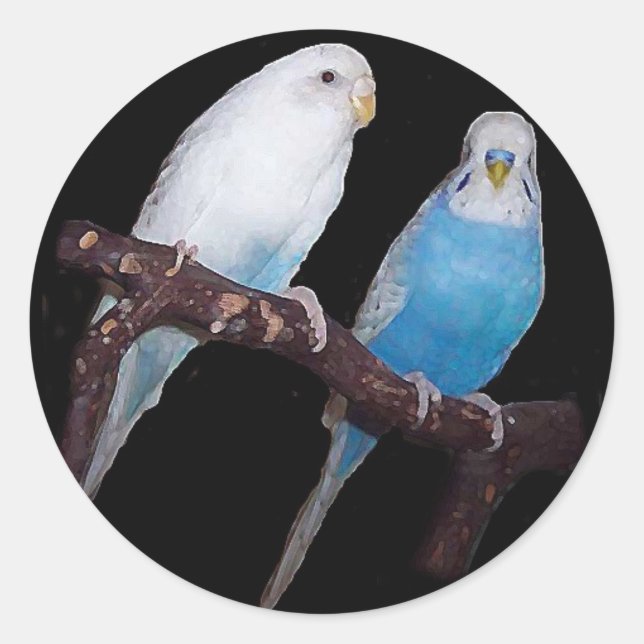Ariel Oscar Budgie Aufkleber (Vorderseite)