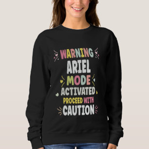 ARIEL Personalisiertes Frauengeschenk Custom ARIEL Sweatshirt
