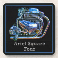 Ariel quadratischer viermotoriger Untersetzer