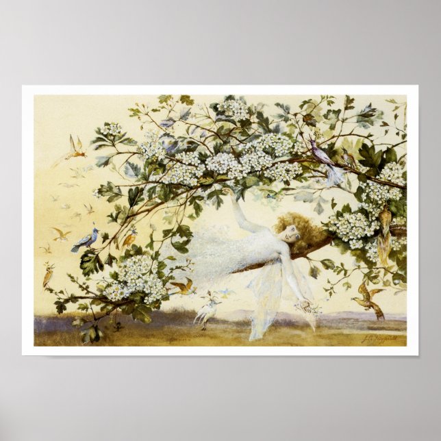 "Ariel" von Fitzgerald - Vintage Printwerbung Poster (Vorne)