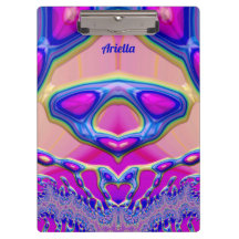 ARIELLA ~ BIZARRE 3D! ~ Pink Blue Green Original