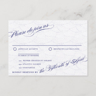 Arielle by Forever Wedding ・ UAWG RSVP Karte