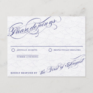 Arielle by Forever Wedding ・ UAWG RSVP Karte
