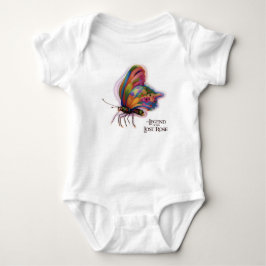 Ariel's Rainbow Butterfly Baby Bodysuit Strampler