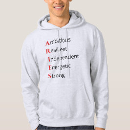 Aries Akronym Hoodie
