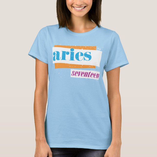 Aries Aqua T-Shirt (Vorderseite)