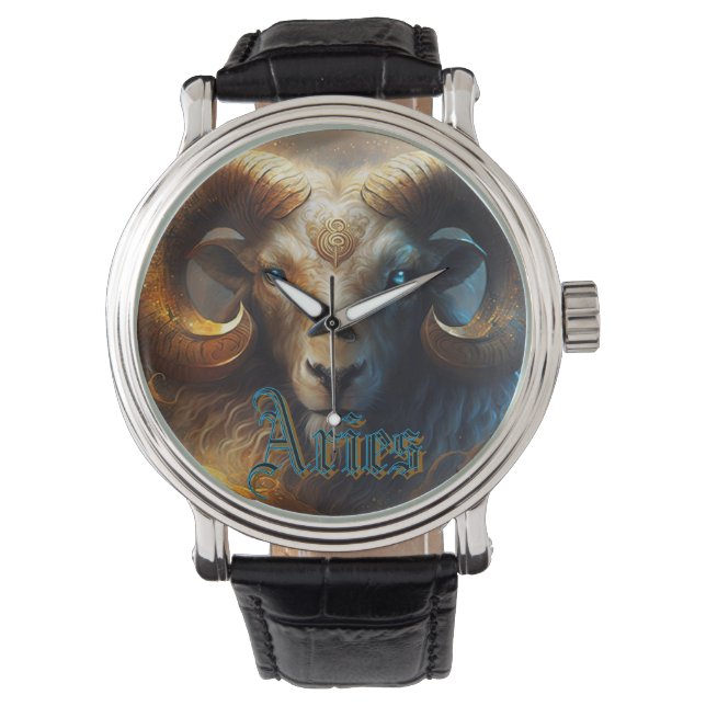 Aries Armbanduhr (Vorderseite)