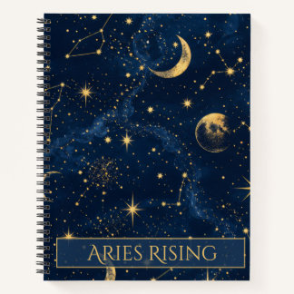 Aries Ascendant Himmelsastrologie-Notizbuch Notizbuch