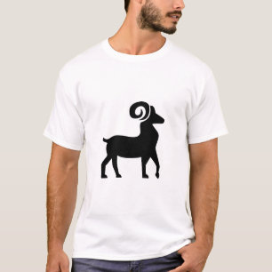Aries Astrologisches Symbol T-Shirt