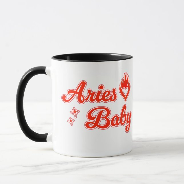 Aries baby mug tasse (Links)