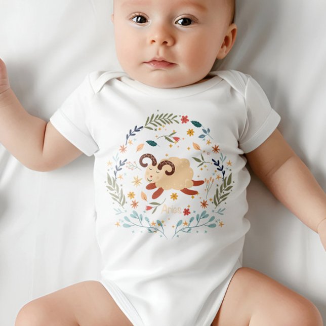 Aries Baby One Piece - Niedlich & scharf - Zodiac- Baby Strampler (Von Creator hochgeladen)