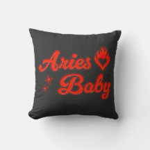 Aries baby pillow