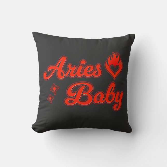 Aries baby pillow kissen (Vorderseite)