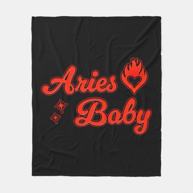 Aries baby polar blanket fleecedecke (Vorderseite)